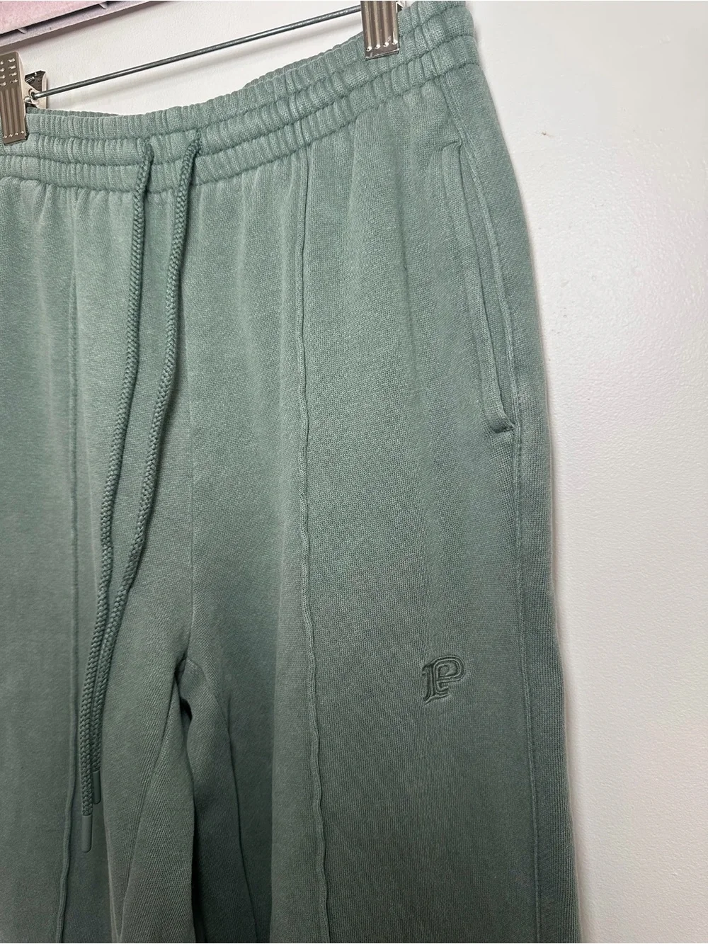 PINK by Victoria’s Secret Wide Leg Sweatpants Sage Green XS